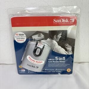 SanDisk Image Mate USB 2.0 5-in-1 Card reader writer New in Package